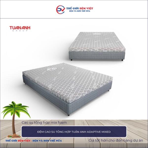 Đệm cao su tổng hợp mix foam Tuấn Anh Adaptive Mixed